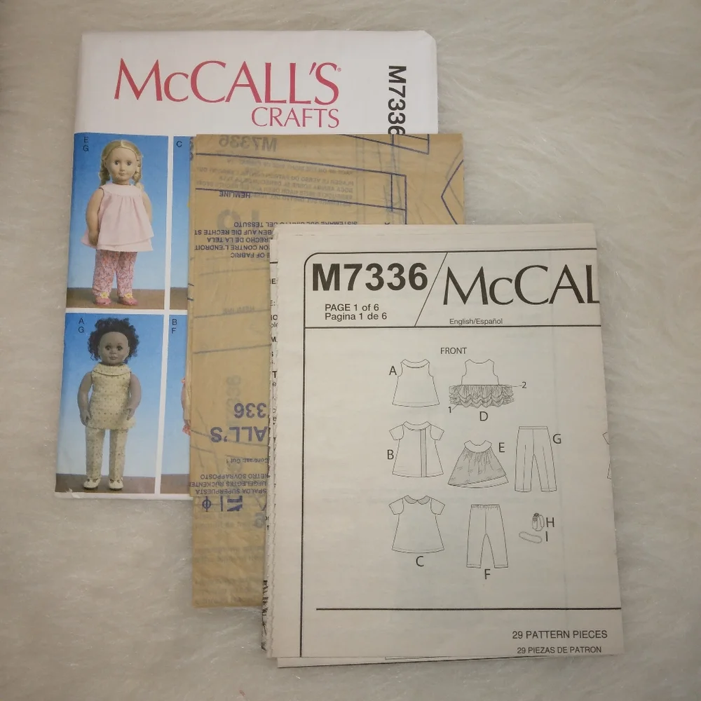 McCall's M7336 Outfits for 18